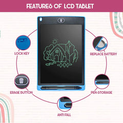 LCD Writing Tablet for Kids – 6.5/8.5/10.5 INCH- Digital Drawing Pad with Erasable Screen, Reusable Writing Board for Drawing, Doodling, and Learning