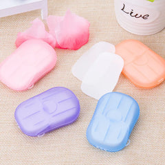Travel Soap Outdoor Portable Mini Paper Soap Paper Washing Hand Bath