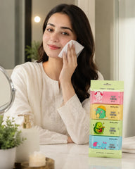 Travel Wet Wipes Value Pack – 64 Alcohol-Free Cleansing Wipes (8 Packs × 8 Wipes)