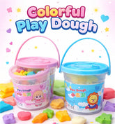 Kids Colorful Play Dough Clay Set – Soft Modeling Dough with Molds & Creative Tools