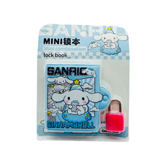 Kids Mini Lock Diary Set – Secret Journal with Lock & Key