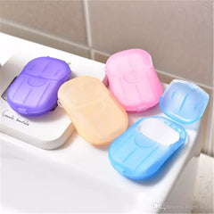Travel Soap Outdoor Portable Mini Paper Soap Paper Washing Hand Bath