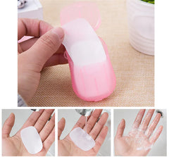 Travel Soap Outdoor Portable Mini Paper Soap Paper Washing Hand Bath