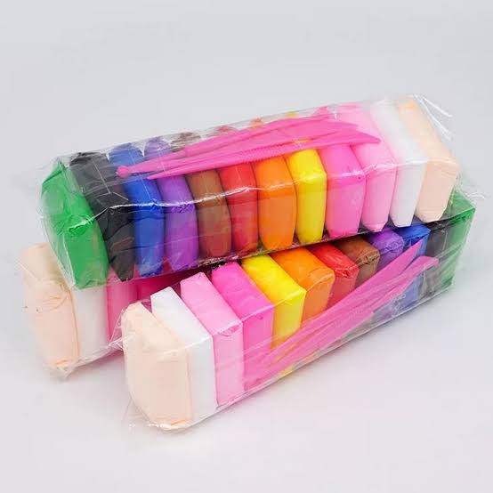 Molding Air dey Clay for kids Super Clay Clay 12 colors a set