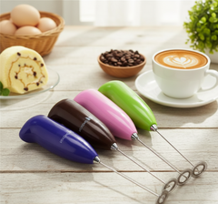 Coffee Beater & Milk Frother – Mini Handheld Egg Whisk, Drink Mixer & Foamer for Kitchen Use | Practical Cooking Tool