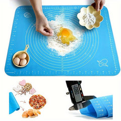 Silicone Roti Mat | Large Size 50x40cm Silicon Roti Mat For Kitchen | Non-stick Baking Mat Kneading Dough Pad