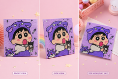 Kids DIY Diamond Painting Kit – Crystal Art Canvas Craft for Boys & Girls | Cartoon Designs