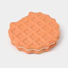 Food-Themed Jumbo Eraser Set for Kids – Cookie, Waffle & Chocolate Bar Designs